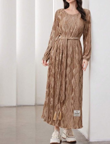 Rochie lunga SHEIN, maro