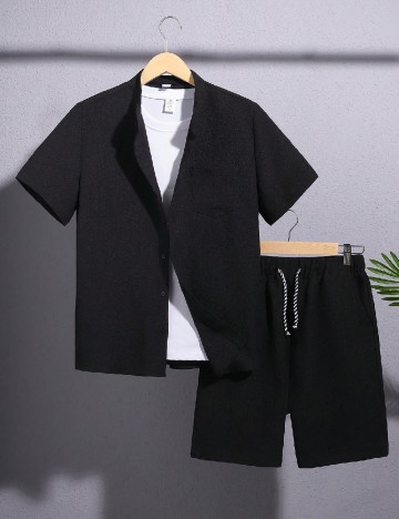 Compleu Shein Kids, negru