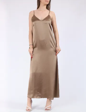 Rochie lunga Only, maro