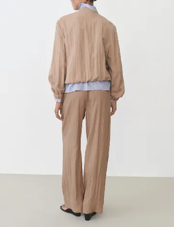 Pantaloni Mango, maro