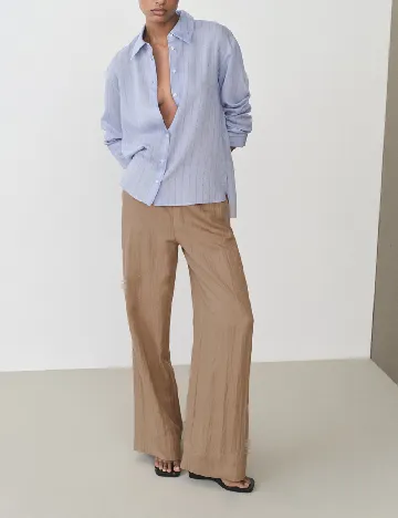 Pantaloni Mango, maro