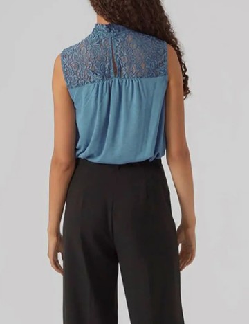 Maiou Vero Moda, albastru