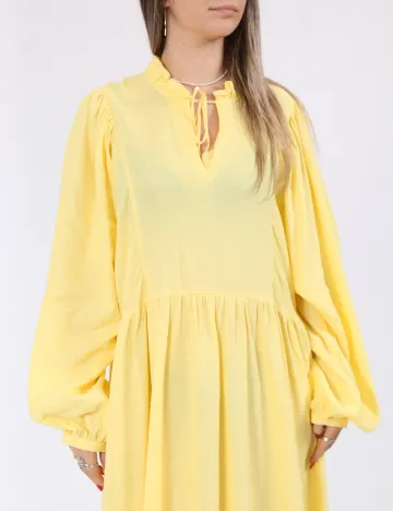 Rochie lunga Vero Moda, galben Galben