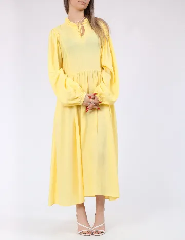 Rochie lunga Vero Moda, galben Galben