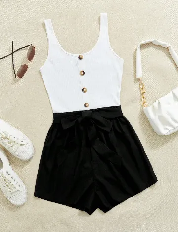 Salopeta SHEIN, negru Negru