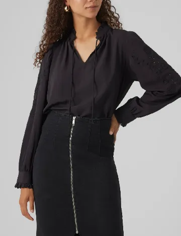 Bluza Vero Moda, negru Negru