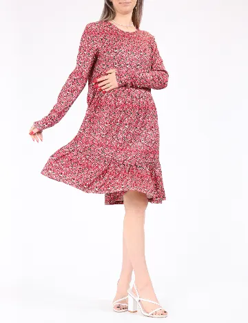 Rochie scurta Vero Moda, rosu Rosu