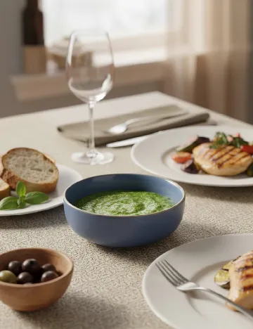 Bol 225 ml Amely Jones, albastru