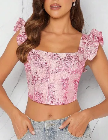 Top SHEIN, roz Roz