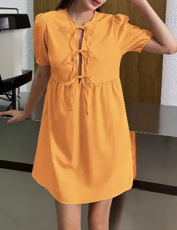 Rochie scurta SHEIN, galben Galben