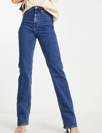 Blugi ASOS, albastru Albastru