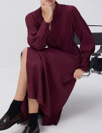Rochie medie Reserved, pruna Mov