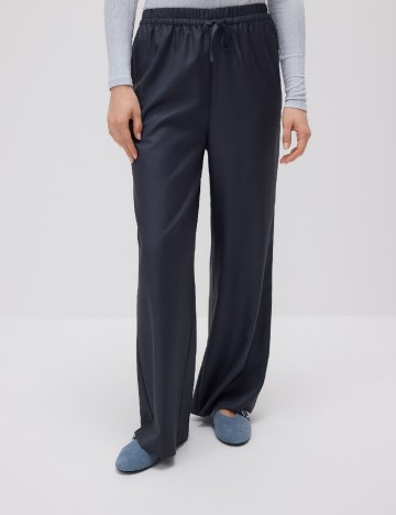 Pantaloni Reserved, gri petrol