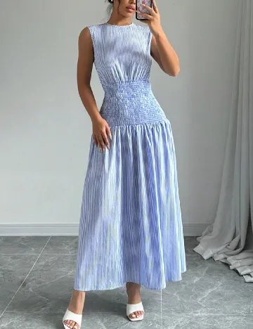 Rochie lunga SHEIN, albastru