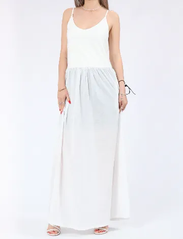 Rochie lunga Vero Moda, alb