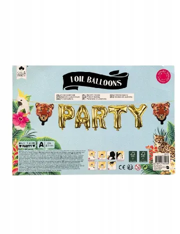 Set baloane Cool 2 Party, auriu