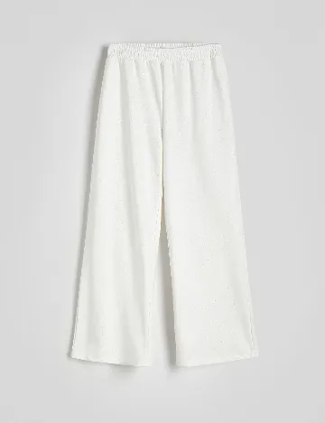 Pantaloni Reserved, alb
