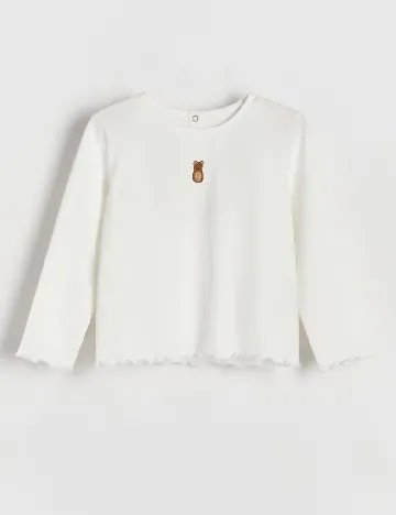 Bluza Reserved, alb