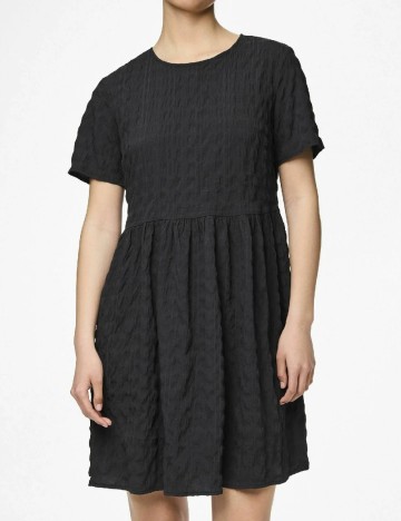 Rochie scurta Pieces, negru