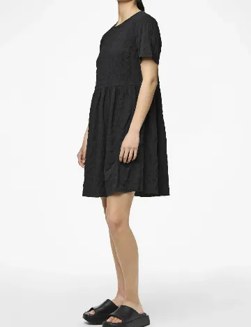 Rochie scurta Pieces, negru