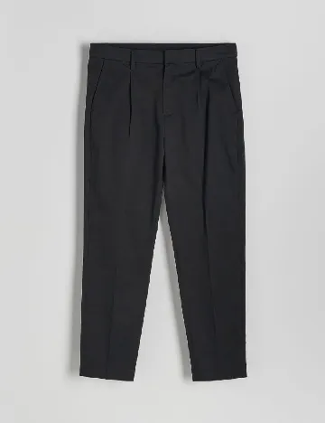 Pantaloni Reserved, negru