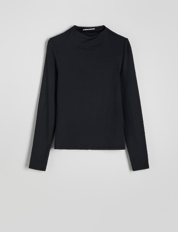 Bluza Reserved, negru