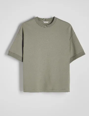 Tricou Reserved, verde Verde