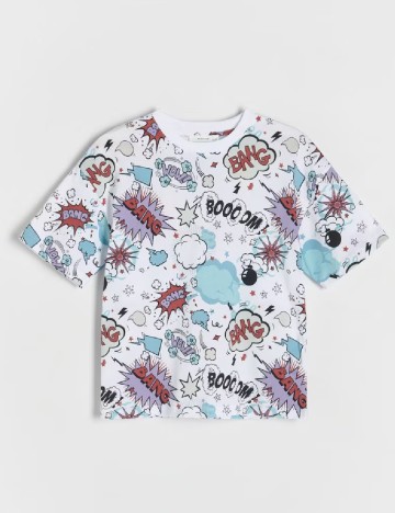 Tricou Reserved, mix culori