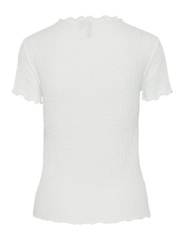 Tricou Pieces, alb