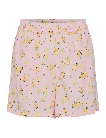 Pantaloni scurti Pieces, roz