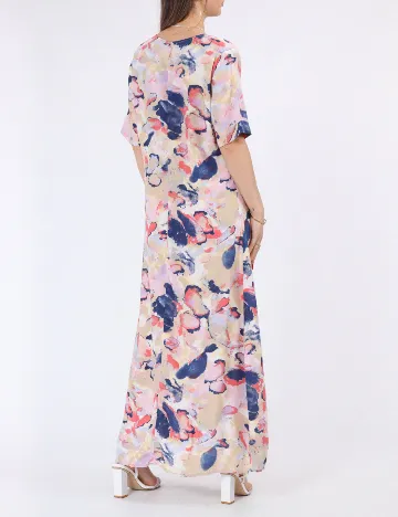 Rochie medie Pieces, mix culori