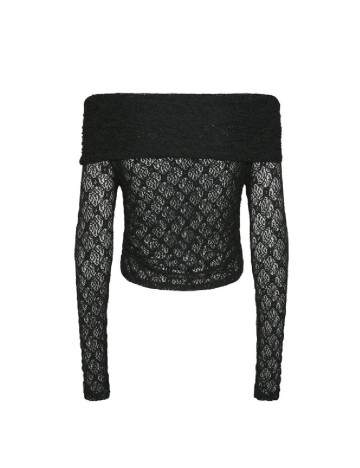Bluza Pieces, negru