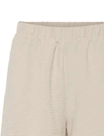 Pantaloni scurti Pieces, crem