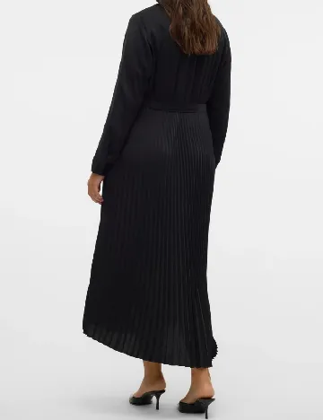 Rochie medie Vero Moda Curve, negru