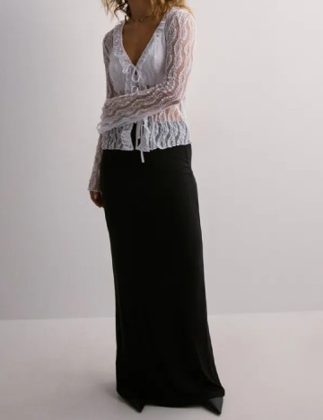 Bluza Pieces, alb