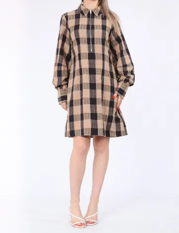 Rochie scurta Vero Moda, maro