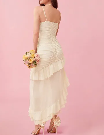 Rochie lunga SHEIN, galben deschis Galben