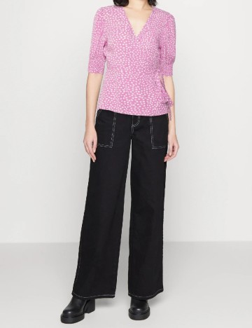 Bluza Pieces, mov