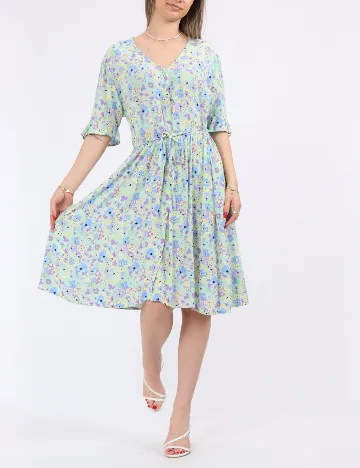 Rochie scurta Pieces, mix culori