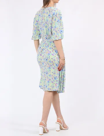 Rochie scurta Pieces, mix culori