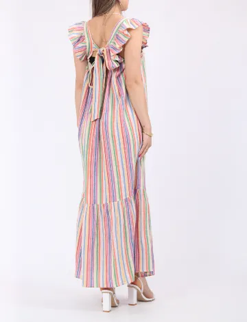 Rochie scurta Pieces, mix culori