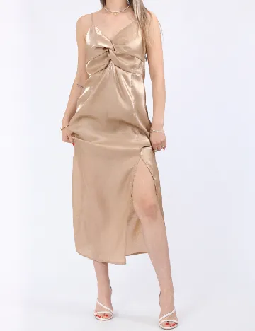 Rochie lunga Vero Moda, crem