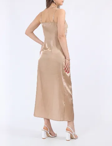 Rochie lunga Vero Moda, crem