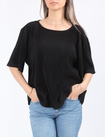 Bluza Pieces, negru