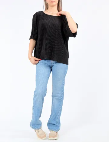 Bluza Pieces, negru