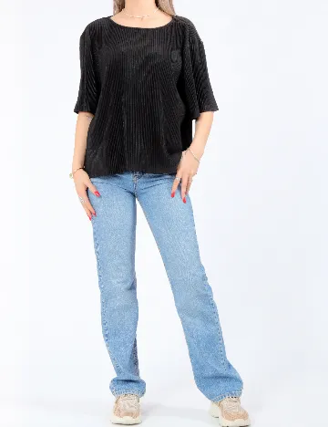Bluza Pieces, negru