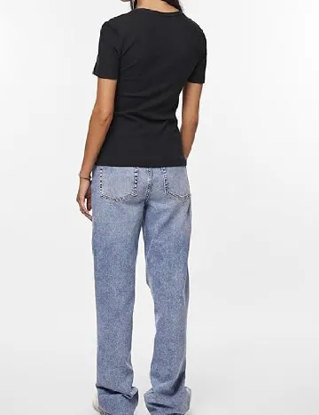 Tricou Pieces, negru