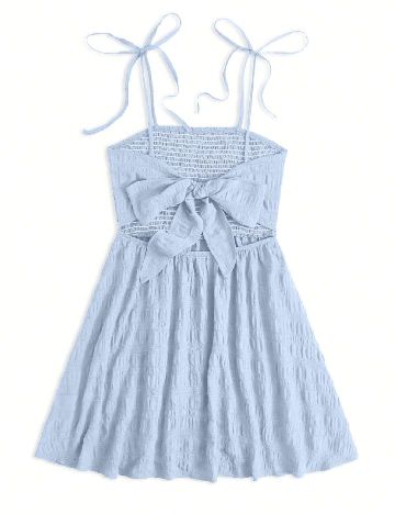 Rochie scurta SHEIN, albastru