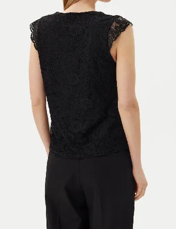 Bluza Pieces, negru Negru