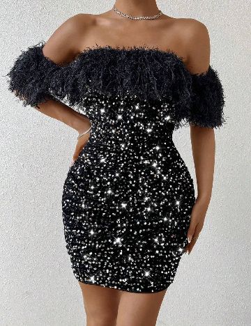 Rochie scurta SHEIN, negru